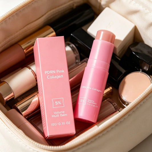 PDRN Pink Collagen Balm Stick – Moisturizing & Firming 10g Collagen Cream Stick Peaceful Pleasures Health and Wellness
