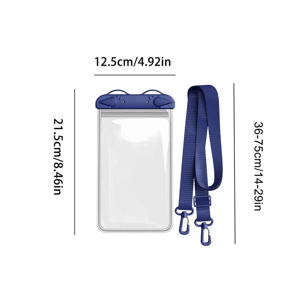 Waterproof Phone Pouch Touch Screen – Up to 7" with Lanyard
