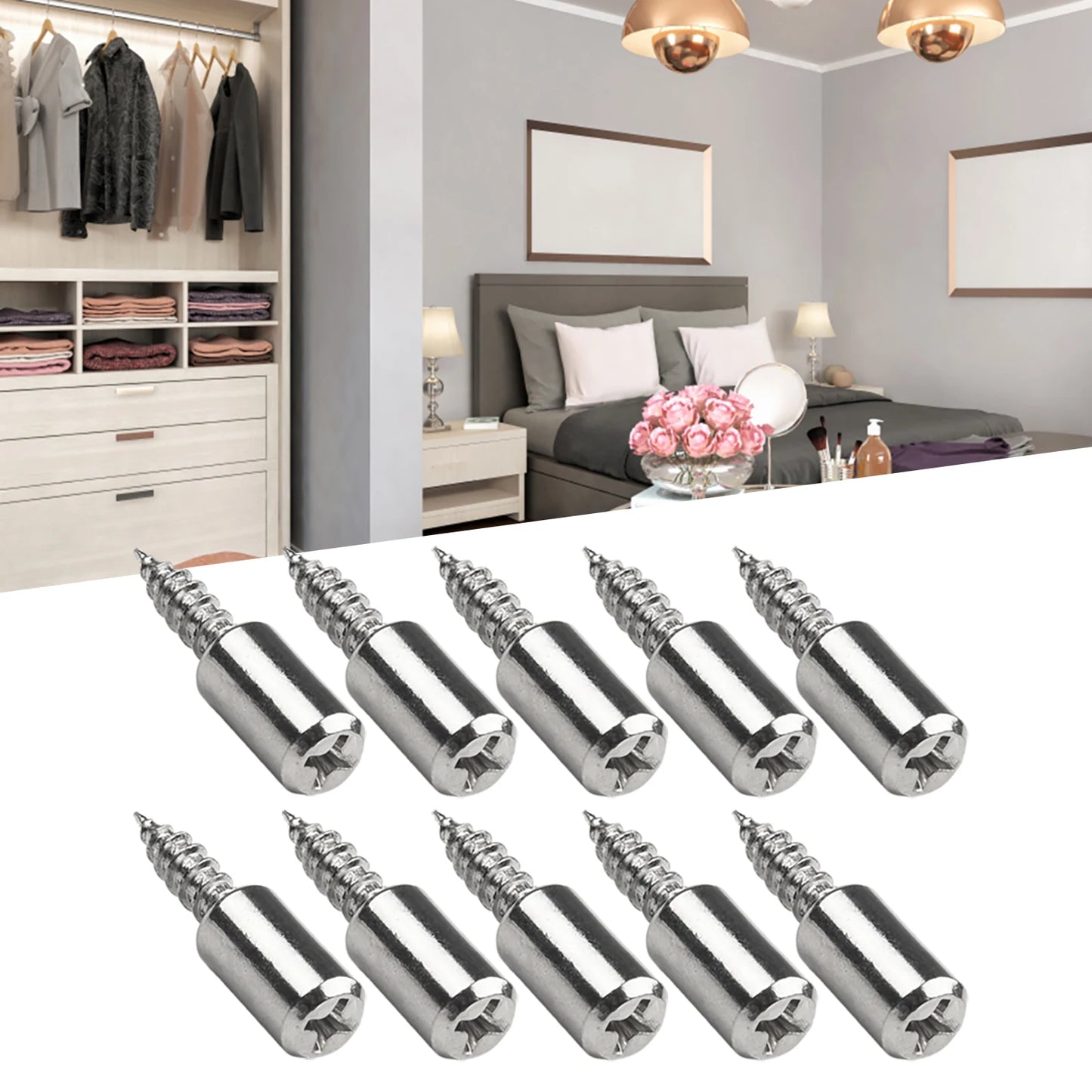 Metal Self-tapping Screws Cabinet Bracket Installation Shelf Support
