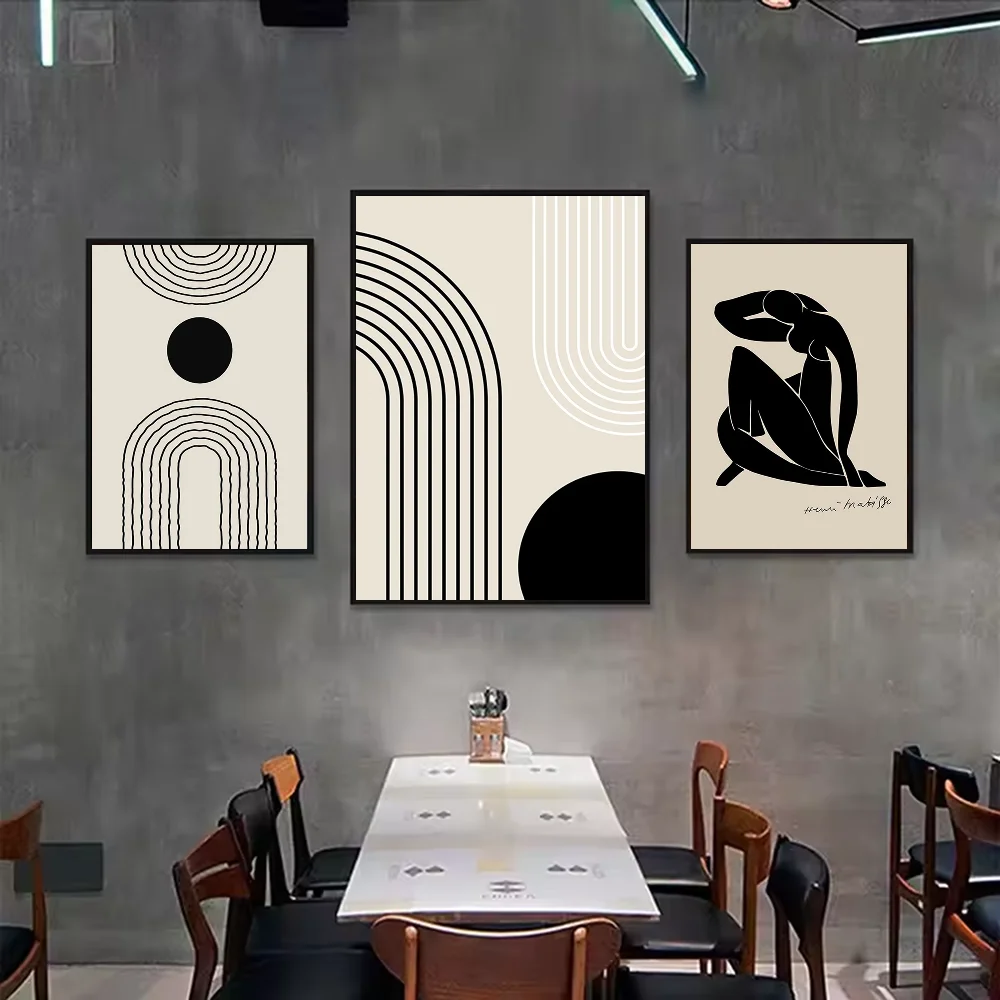 abstract matisse flower human body Poster HD art sticky wall waterproof home living room bedroom bar aesthetic decoration Peaceful Pleasures Health and Wellness