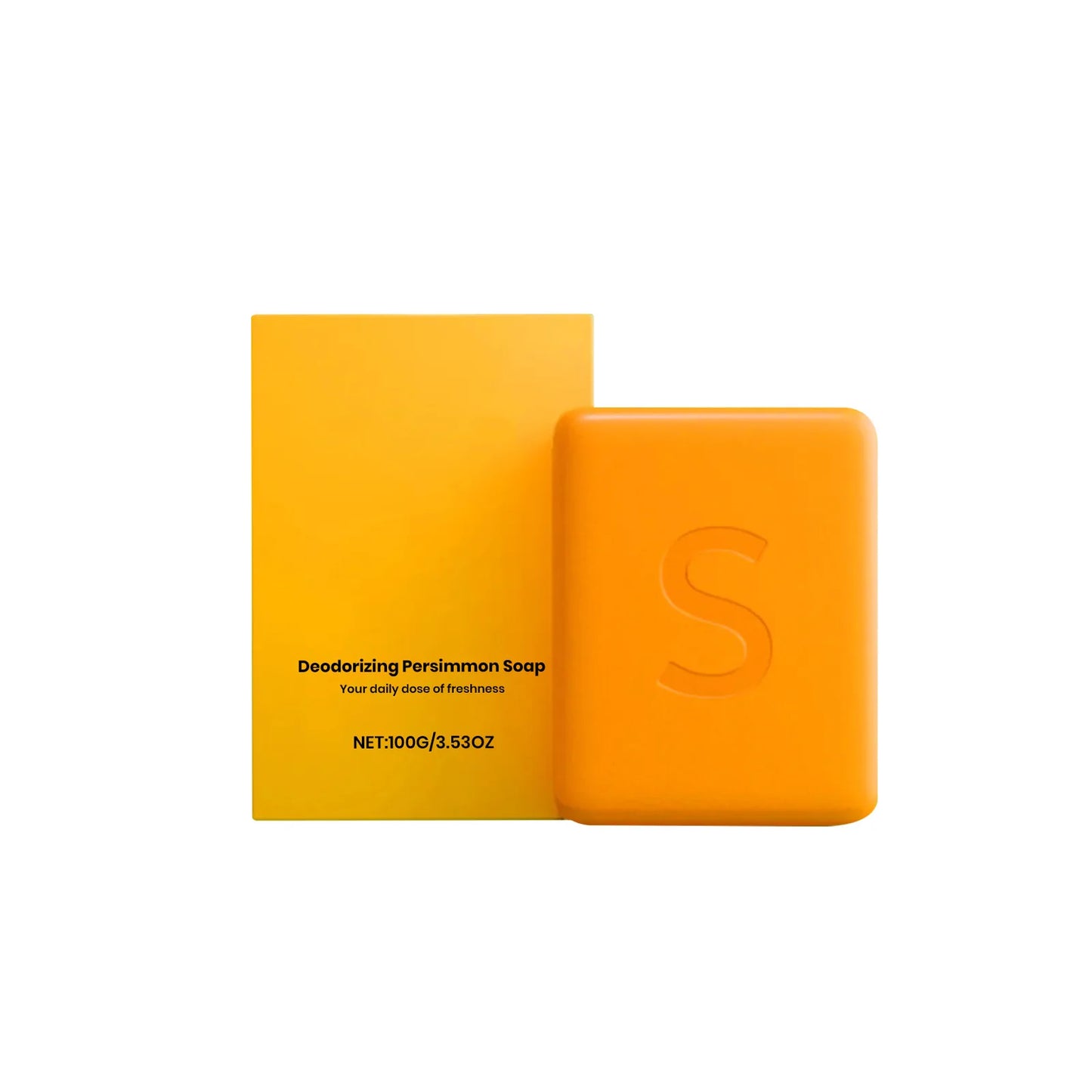 Persimmon Body Brightening Cleansing Soap 100g | Handmade Bar