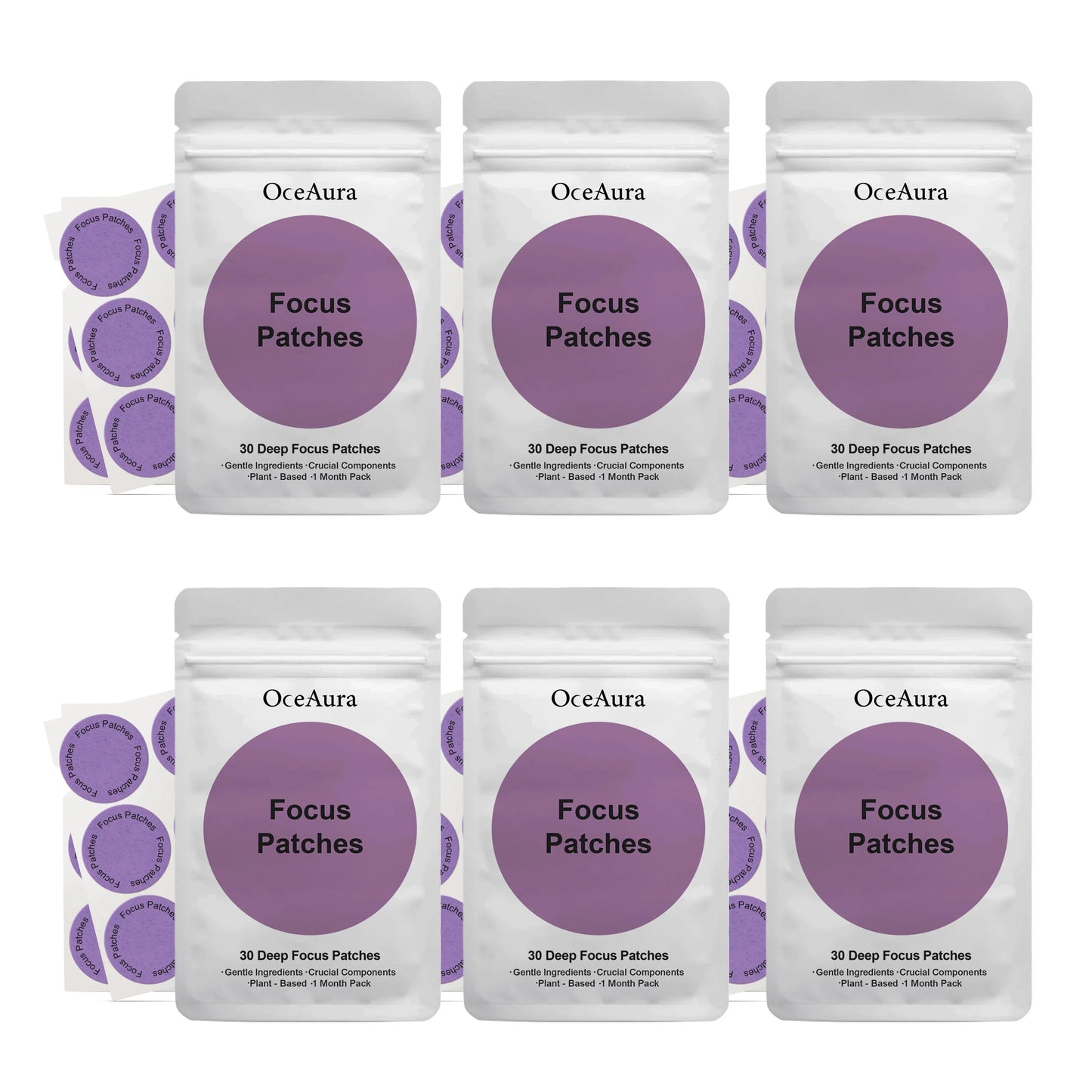 OceAura Slimming Patches – Belly Toning & Detox 30 ct