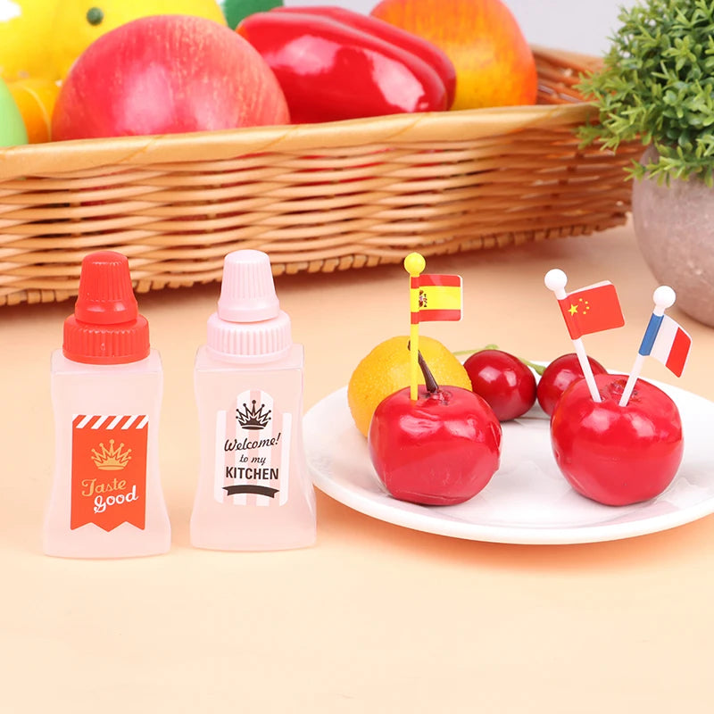 Mini Sauce Bottles for Bento Lunch Box | 25ml Set of 1–6