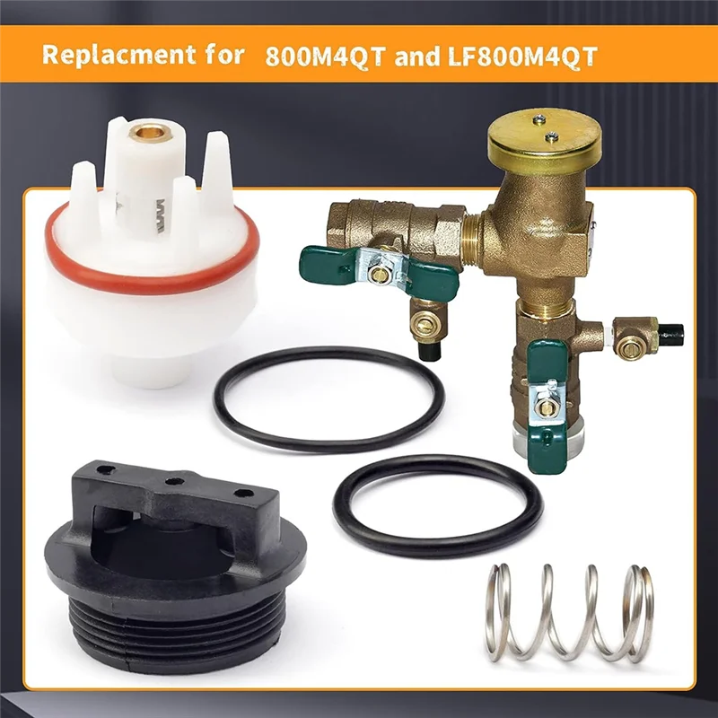 A36T-0887726 800M4 1/2 Inch & 3/4 Inch Freeze Resistant Retrofit Kit For 800M4QT And LF800M4QT Durable Easy To Use Peaceful Pleasures Health and Wellness As Shown NONE