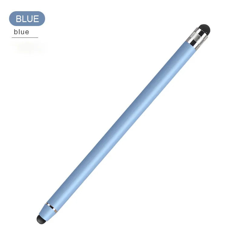 2-in-1 Stylus Pen Touch Pencil For Cell Phone Accessories For iphone Electrostatic Touch Pen For Phone Touch Screen Stylus Pens Peaceful Pleasures Health and Wellness Blue