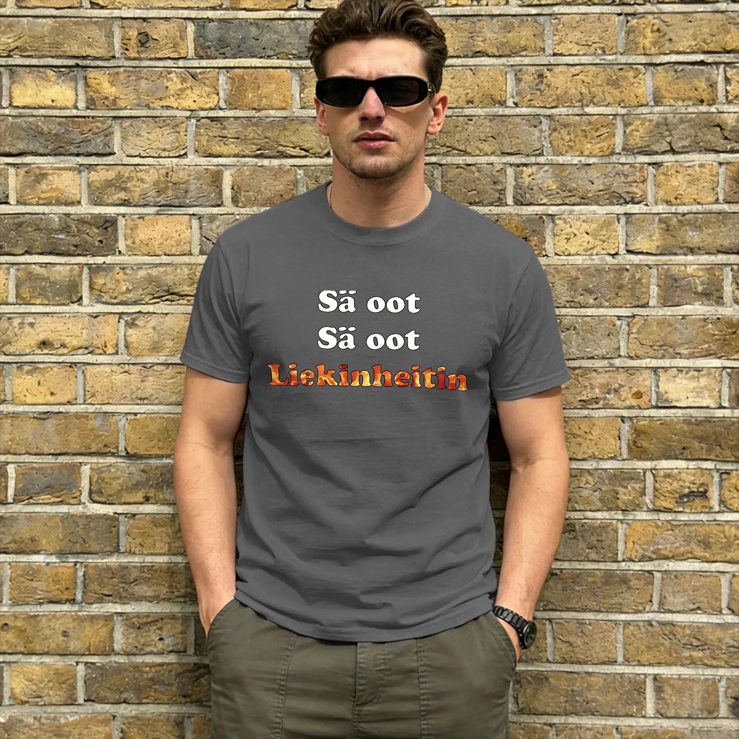 Men's Eurovision 2026 Cotton Graphic T-Shirt | Crewneck Tee