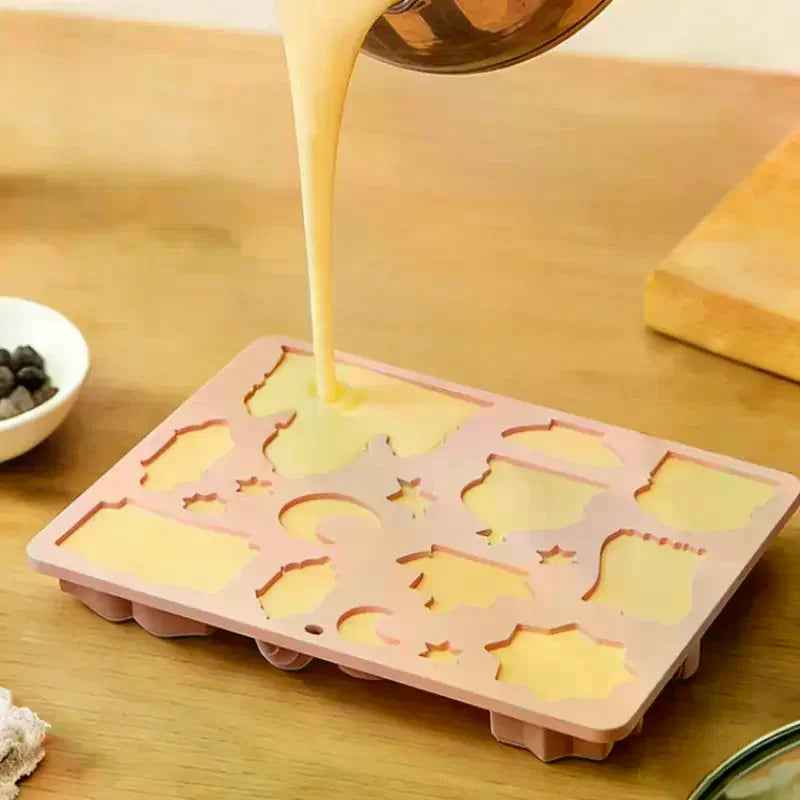 3D Castle Silicone Baking Mold – Non-Stick Chocolate & Mousse