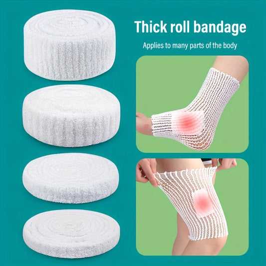 1 Roll Breathable Net Tubular Bandage Elastic Mesh Wound Dressing Tubing Gauze Bandage Stretch Tube Bandages For Wrist Peaceful Pleasures Health and Wellness