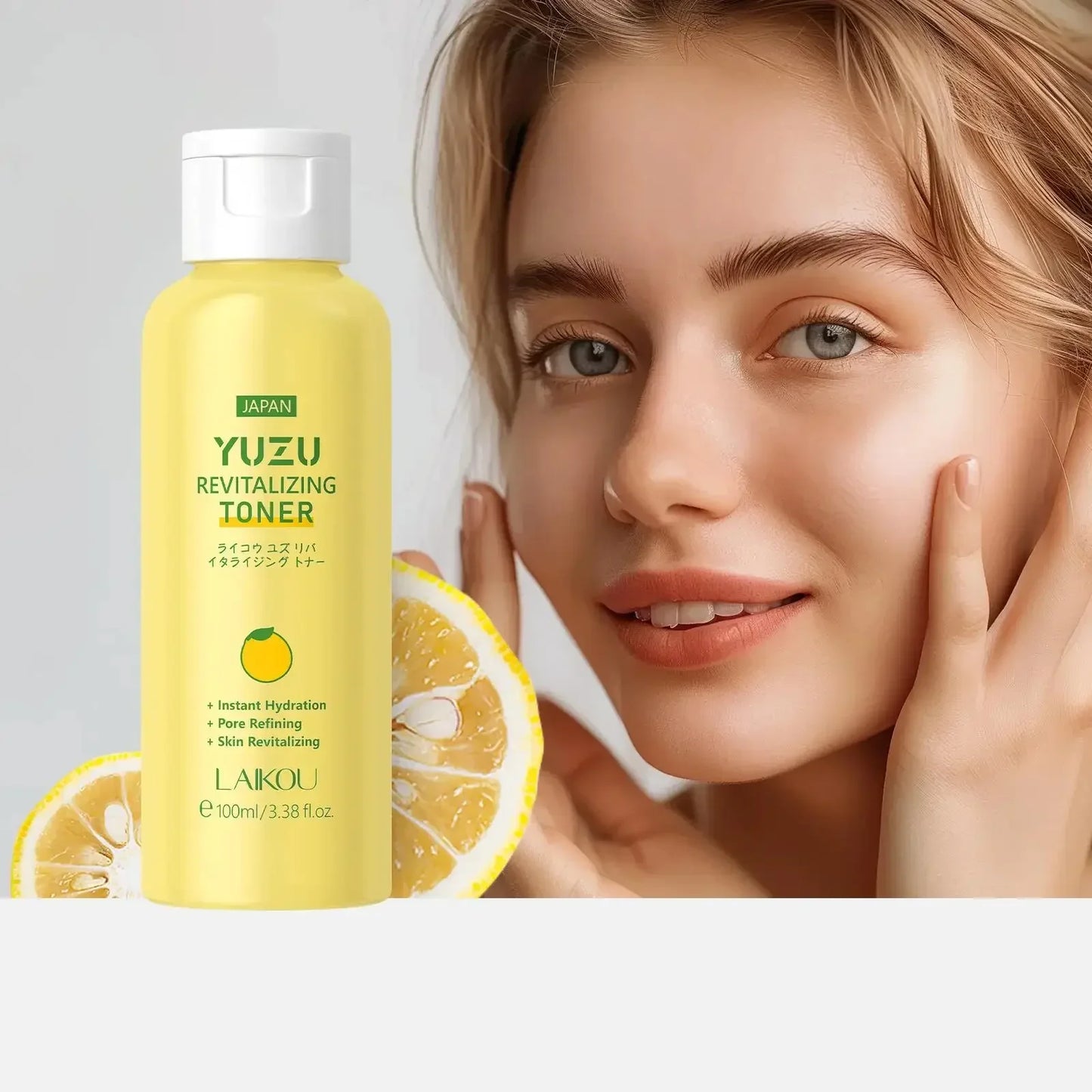 LAIKOU Yuzu Toner 100ml – Brightening & Hydrating Skin Toner