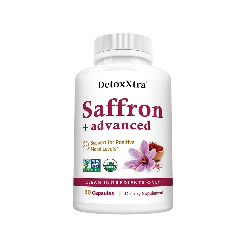 Saffron Extract Capsules - Premium Saffron Supplements, 88.5 Mg of Saffron Extract (Crocus Sativus) - Mood Support, Eye Support Peaceful Pleasures Health and Wellness 30 count-1 bottle