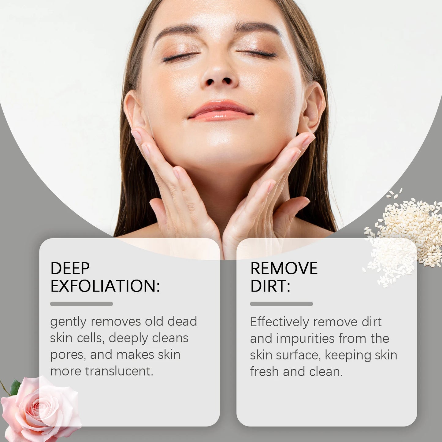 Ximonth Facial Scrub – Deep Cleansing Pore Exfoliator 50g