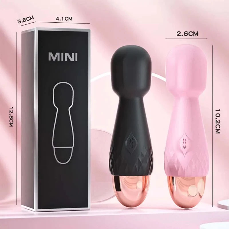 Compact Dual-Action Vibrator, Mini G-Spot & Clitoral Stimulator with Ergonomic Design & Whisper-Quiet Operation Peaceful Pleasures Health and Wellness