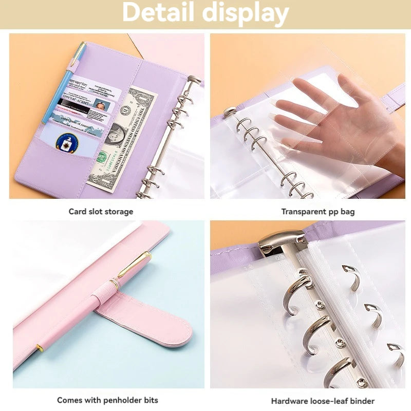 Star Chasing Collection Card Book: Save, Savings, Challenges - Loose-Leaf Binder with Budget Binder and Cash Envelopes Money Org Peaceful Pleasures Health and Wellness