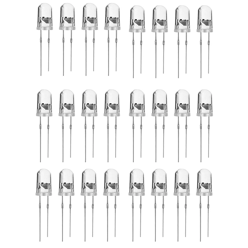 A36T-600Pcs/Lot 5Mm Round Purple Uv Led Diode Super Bright Water Clear Led Light Lamp Purple Color Peaceful Pleasures Health and Wellness