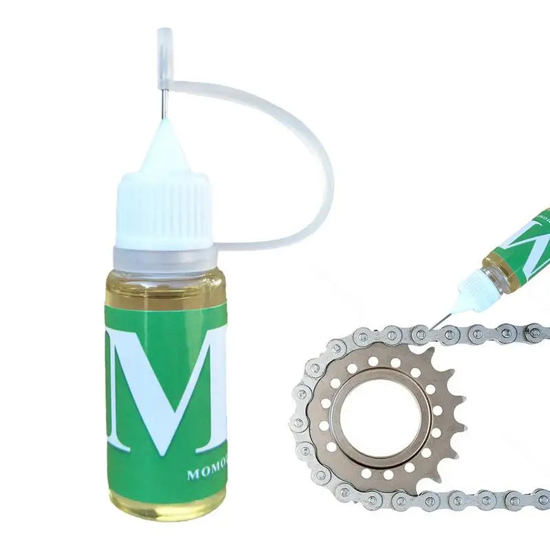 10ML Bicycle Long Lasting Chain Lube Chain Waxy Maintenance Oil Road Bike Dry Chain Gear Oil Lube Bicycle Chain Accessories Peaceful Pleasures Health and Wellness