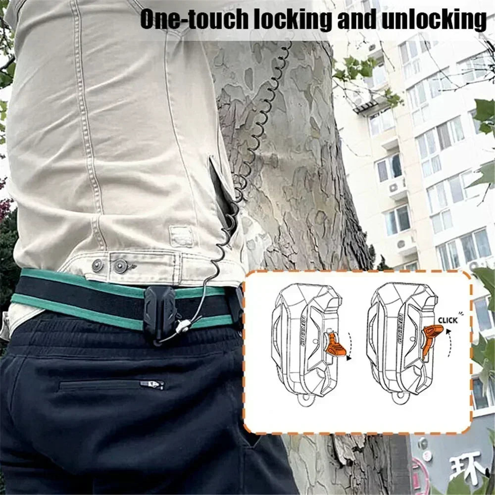 Heavy Duty Belt Tool Holster Pouch | Drill & Power Tool Holder