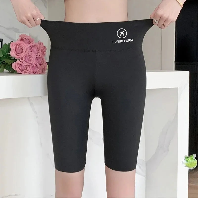 Women's High Waist Shark Shorts – Yoga Running Hip Lift
