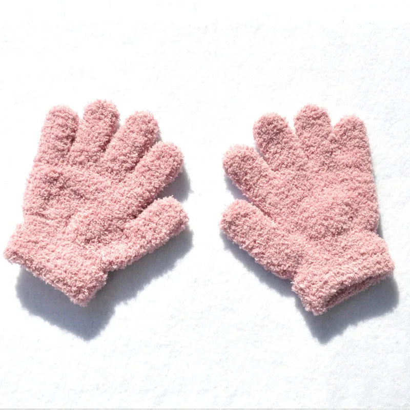 Baby Winter Mittens Plush Fleece Gloves for Toddlers 1-4Y