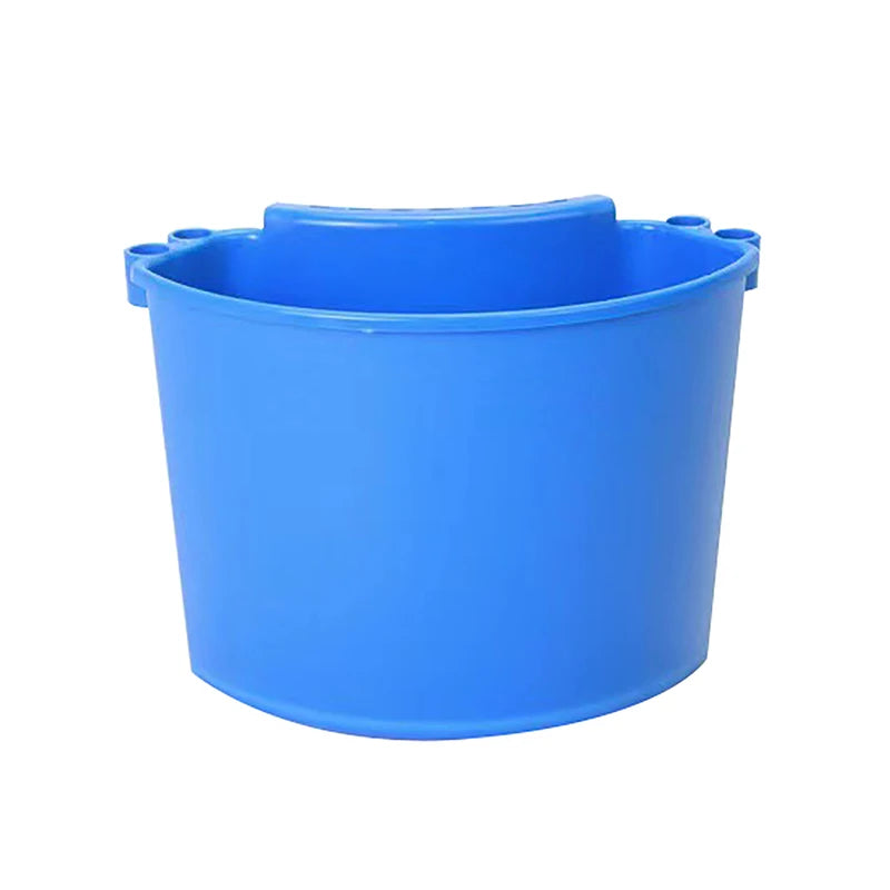 Hanging Bucket Special Tool Car Cleaning American Style Cars Wash Bucket Hold Brushes Store Wash Supplies Hang Buckets Peaceful Pleasures Health and Wellness blue