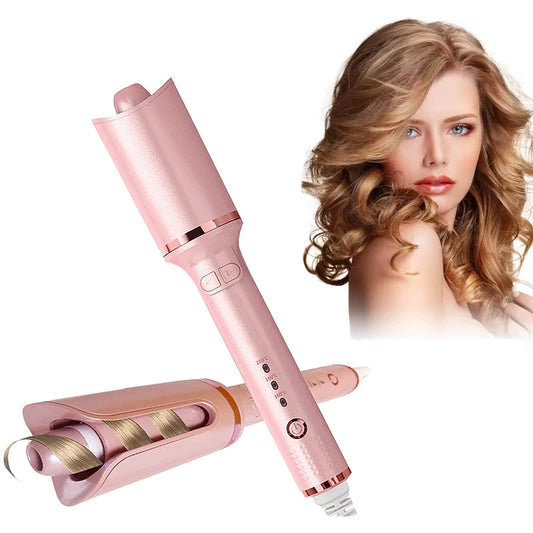Popular Fully Automatic Ceramic Curling Iron New Design Negative Ion for Dry Hair Large Volume Electric for Household Use Peaceful Pleasures Health and Wellness