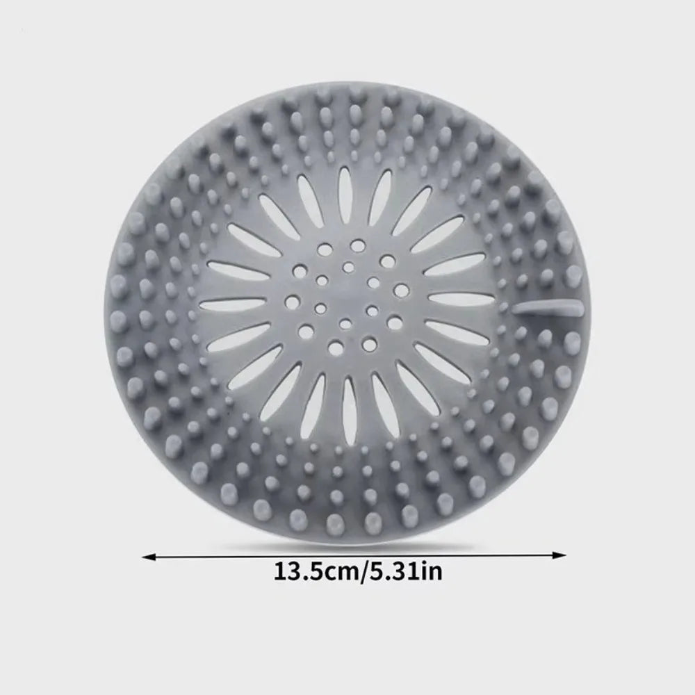 Silicone Hair Catcher Shower Drain Strainer Cover | Anti-Clog