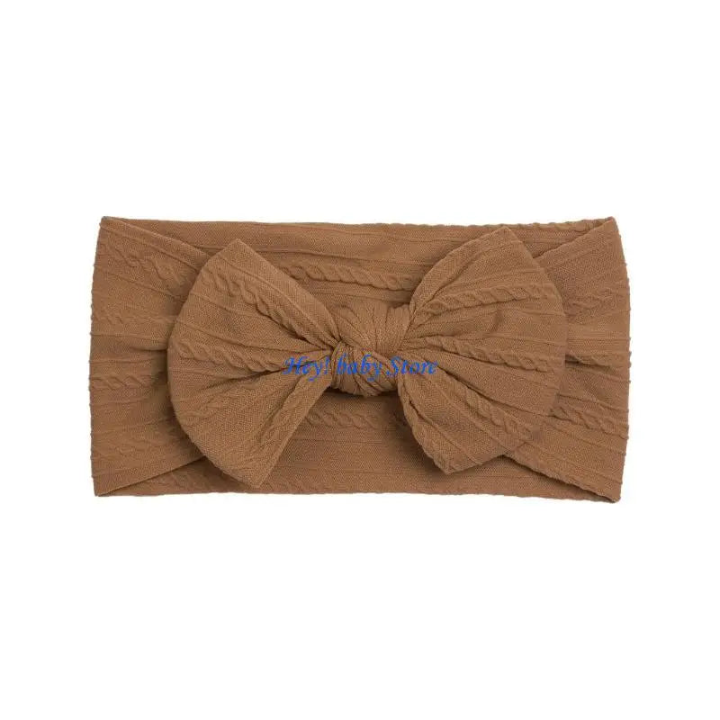 Soft Bow Headband for Baby Girls & Infants | Wide Band