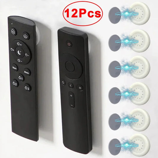 Magnetic Key Holder Wall Hook Set – 12pcs Remote Storage Magnetic Key Holder Peaceful Pleasures Health and Wellness