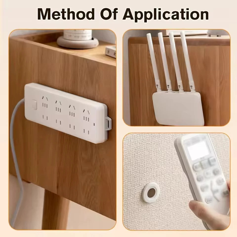 Magnetic Wall Mount Remote Control Holder – No-Drill Adhesive Peaceful Pleasures Health and Wellness