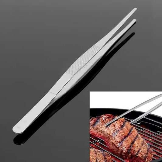 12'' Home Medical Garden Kitchen BBQ Tool DIY Toothed Tweezer Long Peaceful Pleasures Health and Wellness