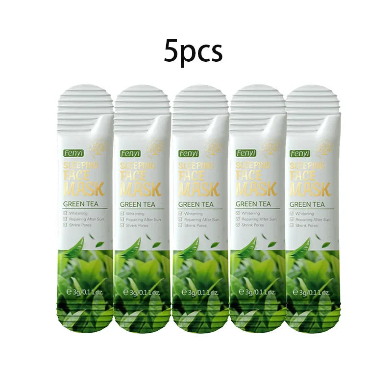 LAIKOU Sakura Sleeping Face Mask – Hydrating 5pcs Set