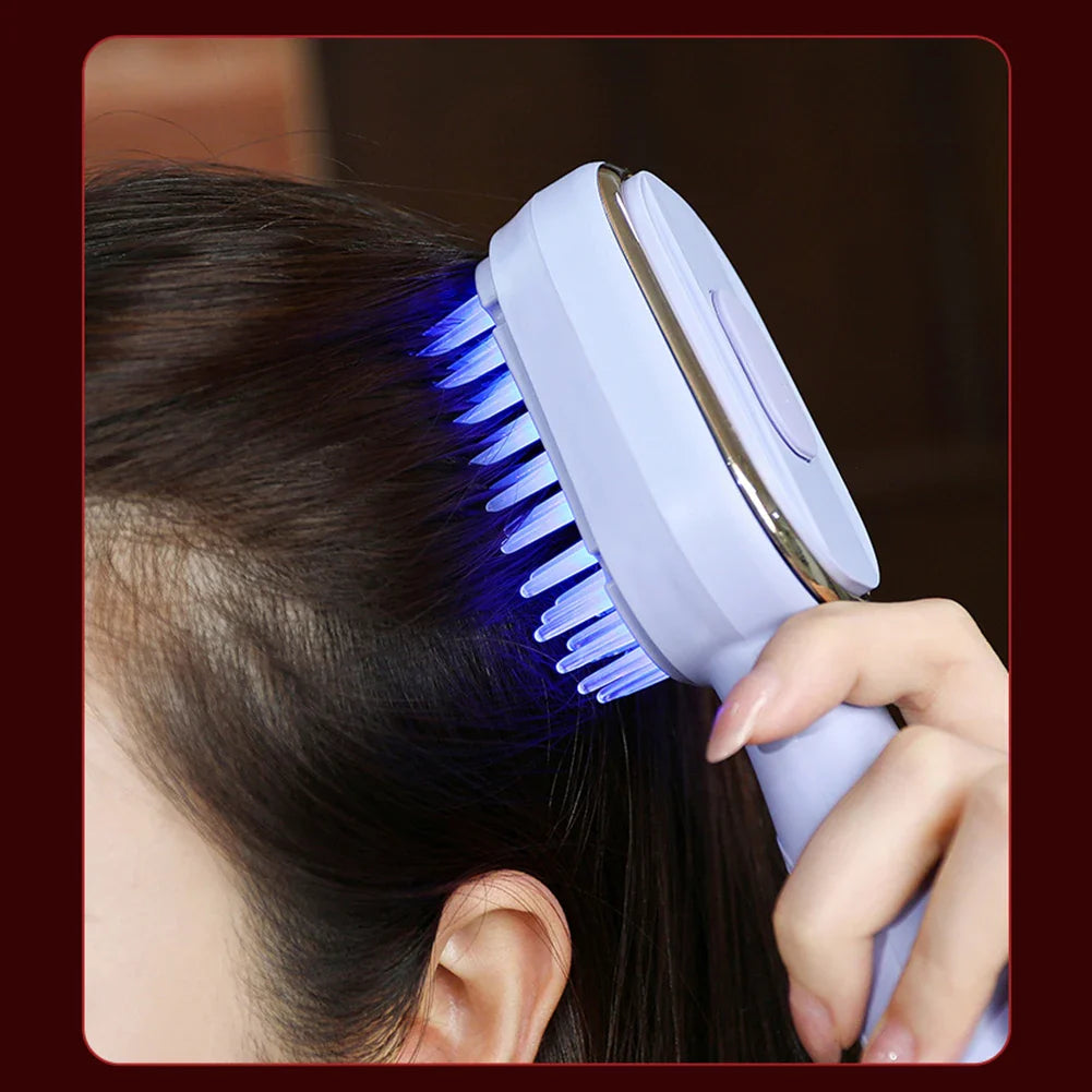 Scalp Massage Comb – Red Light Therapy & Vibration Hair Brush