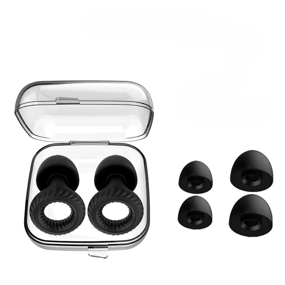 20 Pairs Silicone Noise Blocking Earplugs for Sleep & Study