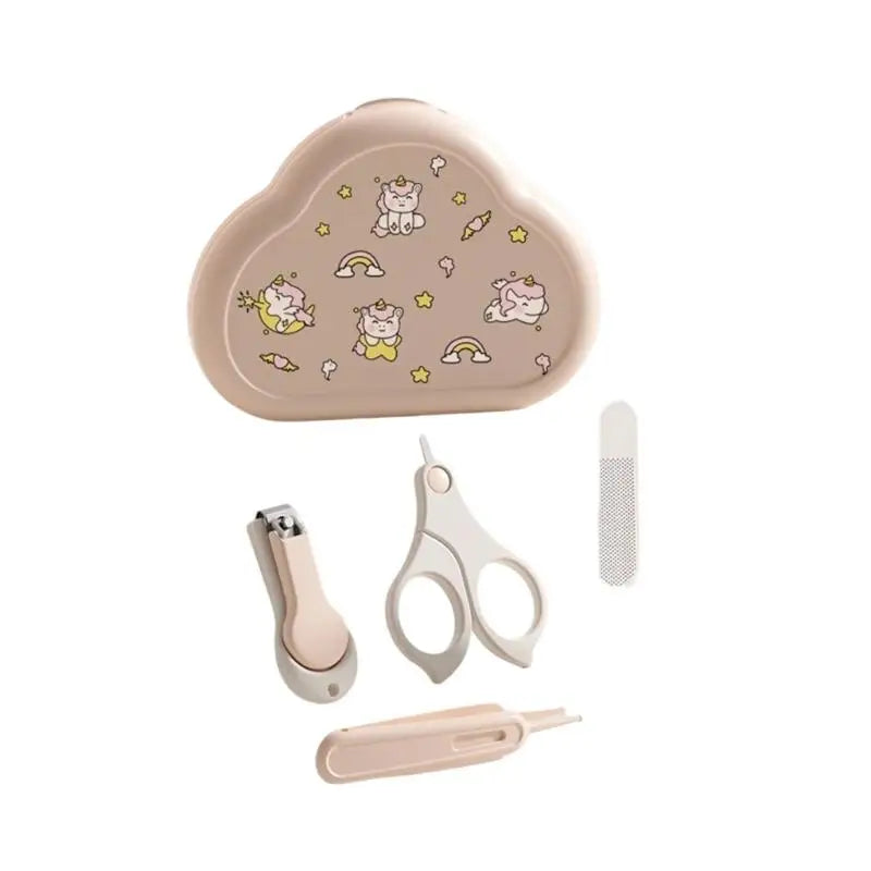 Baby Nail Care Kit – Trimmer, Scissors, File & Tweezers Set