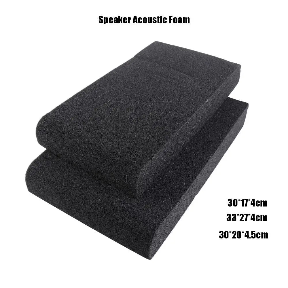 Sound Isolation Pads Desktop Subwoofer Speaker Acoustic Foam Speakers Sponge Studio Monitor Pads Speakers Isolation Pads Peaceful Pleasures Health and Wellness