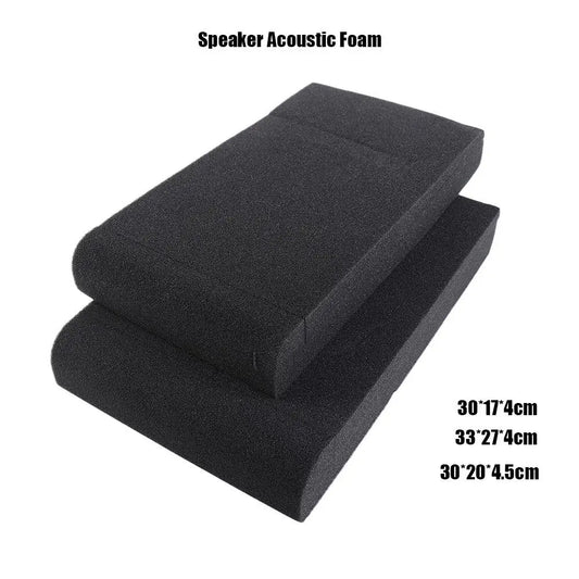 Sound Isolation Pads Desktop Subwoofer Speaker Acoustic Foam Speakers Sponge Studio Monitor Pads Speakers Isolation Pads Peaceful Pleasures Health and Wellness