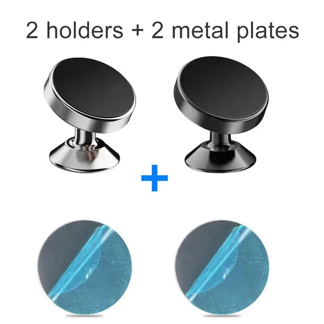 Magnetic Car Phone Holder – Universal Dashboard Mount Stand