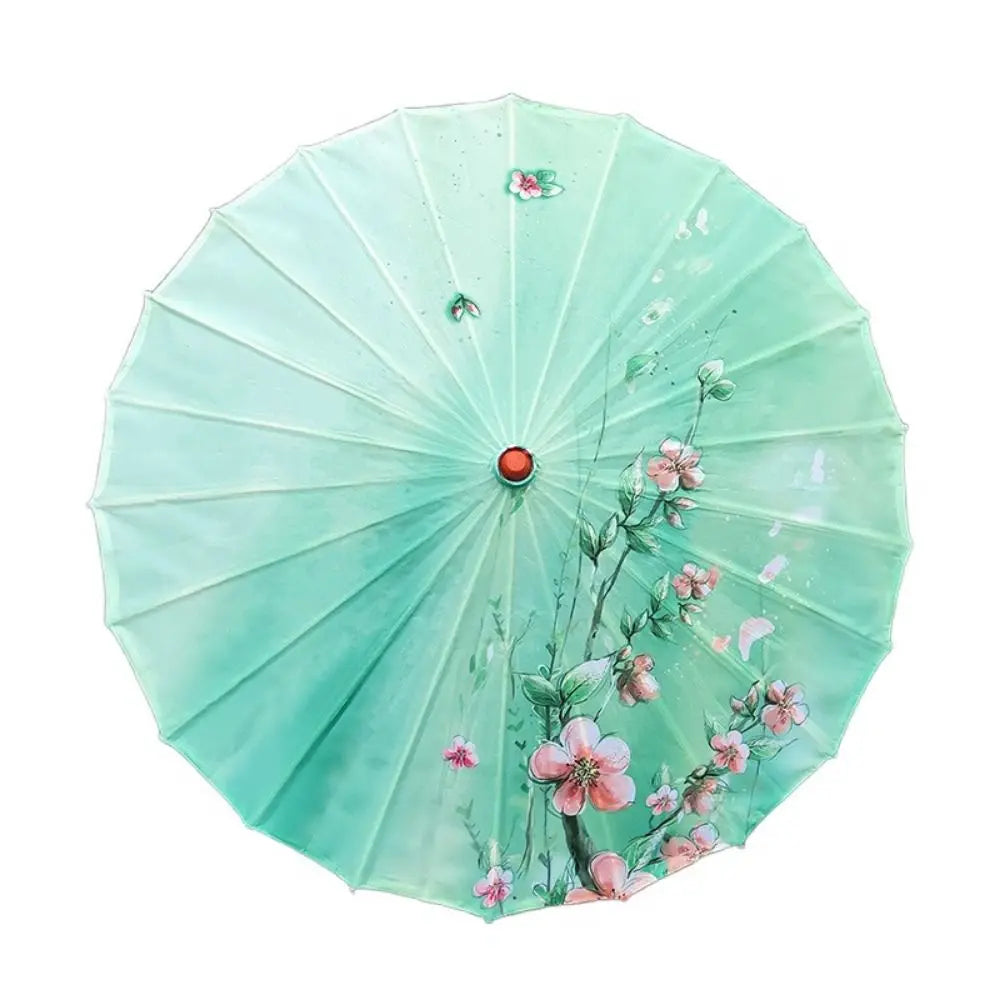 Handmade Chinese Silk Parasol | Decorative Dance Umbrella