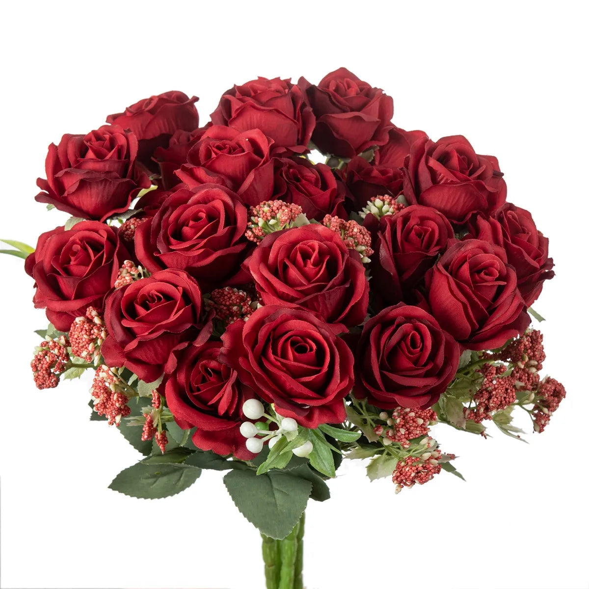 Silk Rose Artificial Bouquet | Wedding, Home & DIY Decor