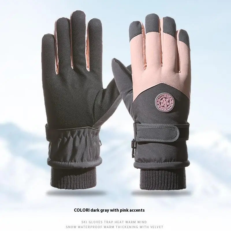 Touchscreen Winter Gloves – Fleece-Lined, Windproof & Warm