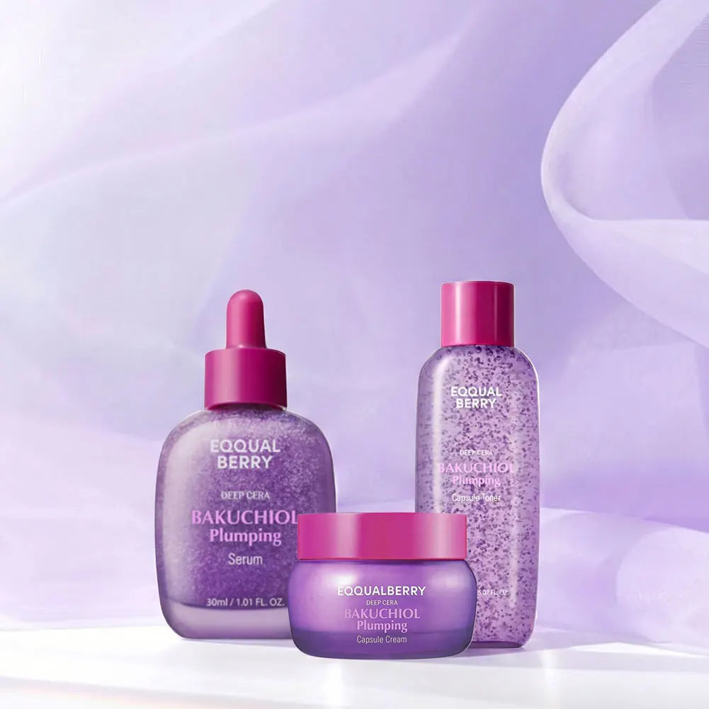 EQQUALBERRY PDRN+Korean Skin Care Essence Moisturizing Lotion Moisturizing Face Cream Care Set For Sensitive Skin Peaceful Pleasures Health and Wellness set A