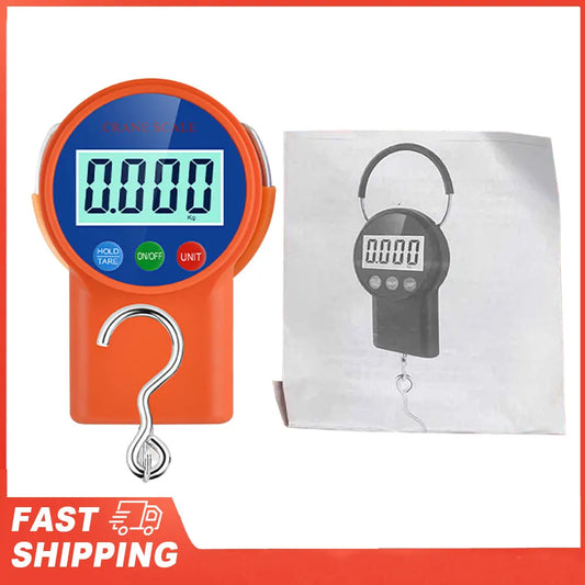Digital Hanging Weight Scale High-accuracy Portable Handheld Scales Peaceful Pleasures Health and Wellness