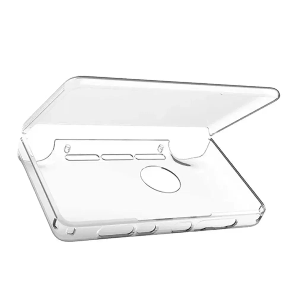 Clear Case for AYN THOR New Dual-Screen Flip Game Console Handheld Shell Protective Case for AYN THOR Gaming Accessories Peaceful Pleasures Health and Wellness For AYN THOR