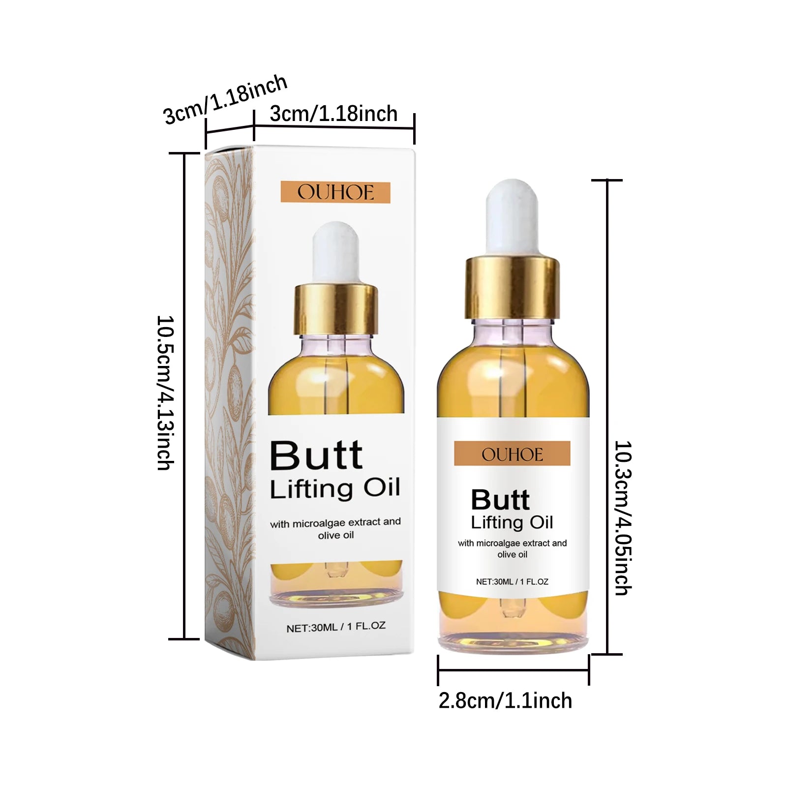YOUNGCOME Buttock Lifting Firming Oil | Hip Sculpting 30ml Body Sculpting Oil Peaceful Pleasures Health and Wellness