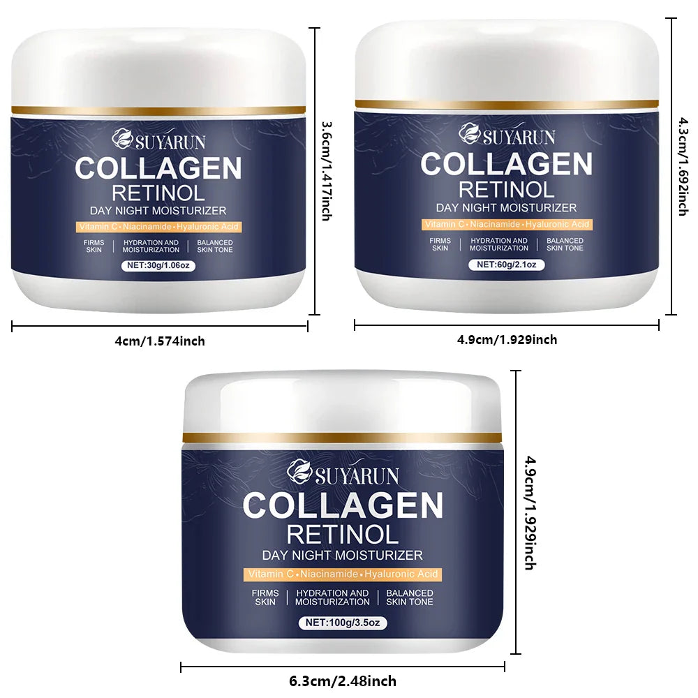 Collagen Retinol Moisturizer – Vitamin C & Niacinamide Cream