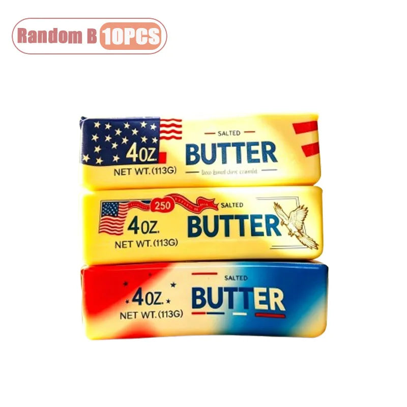 Slow Rise Squishy Butter Bar Football Fidget Toy – 1–10 Pack