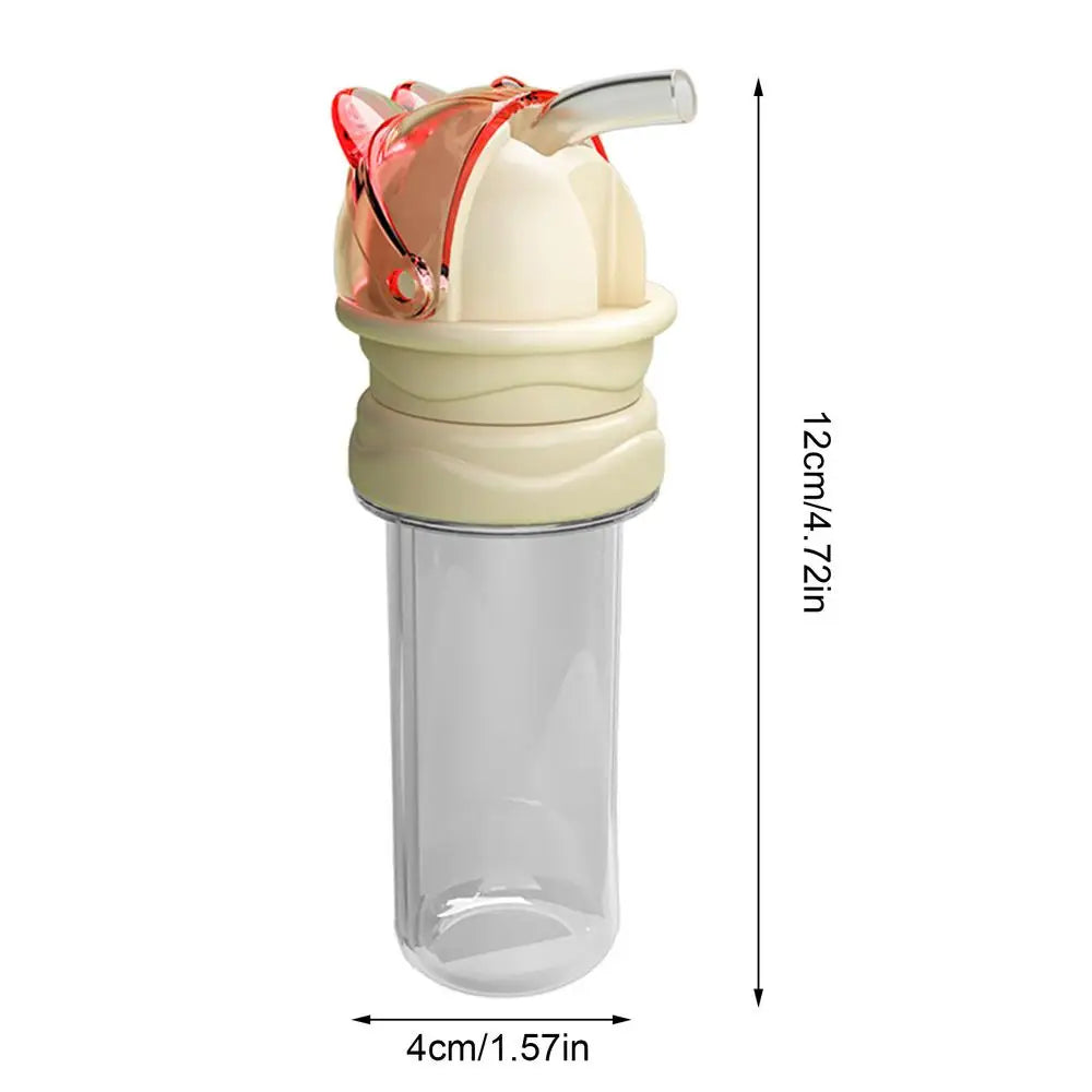 Kids Reusable Straw Spout Bottle Topper – Leak-Proof Sippy Cap