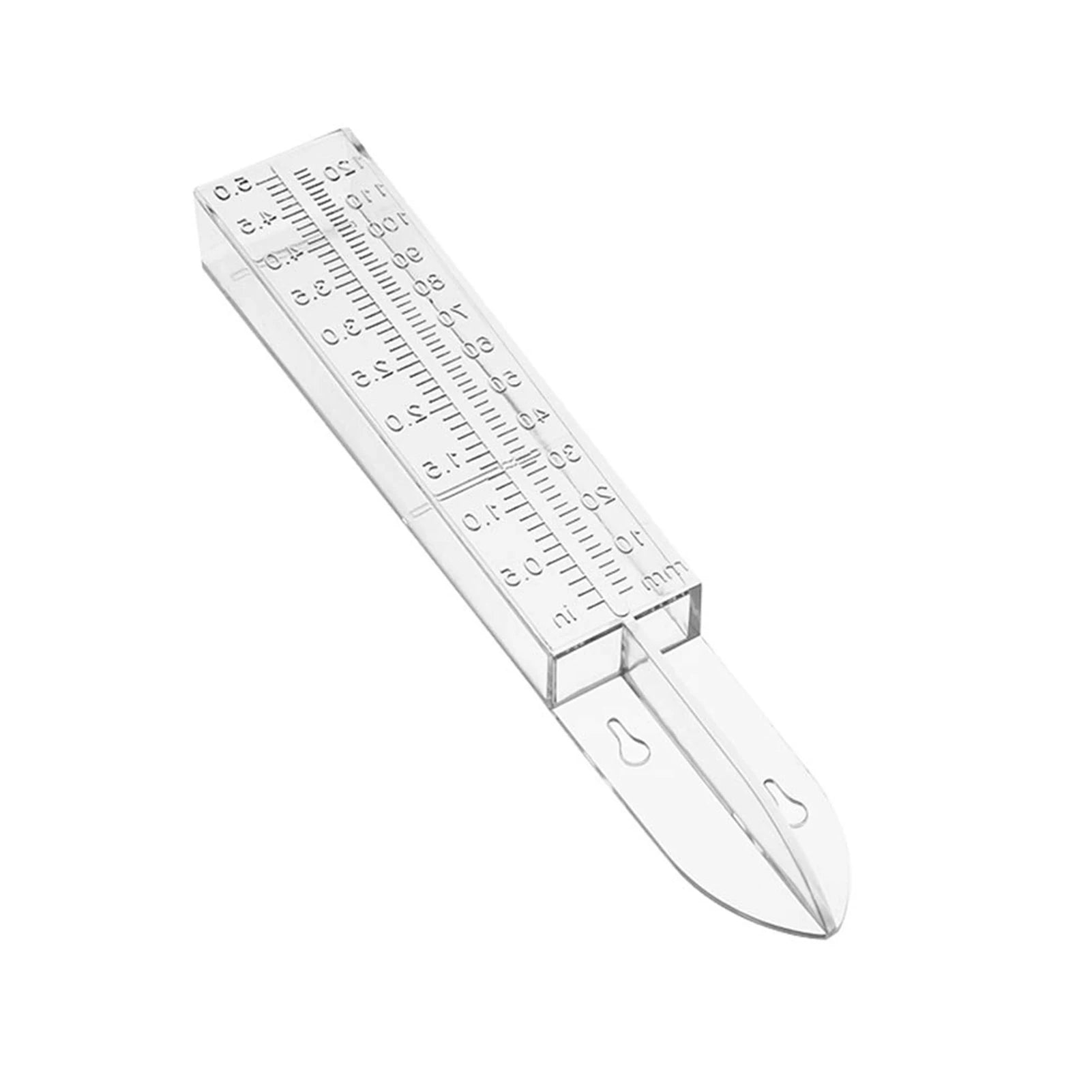 1/2/4pcs Plastic Rain Gauge Clear Rain Water Meter Measuring Device For Home Plants Park Garden Lawn Peaceful Pleasures Health and Wellness