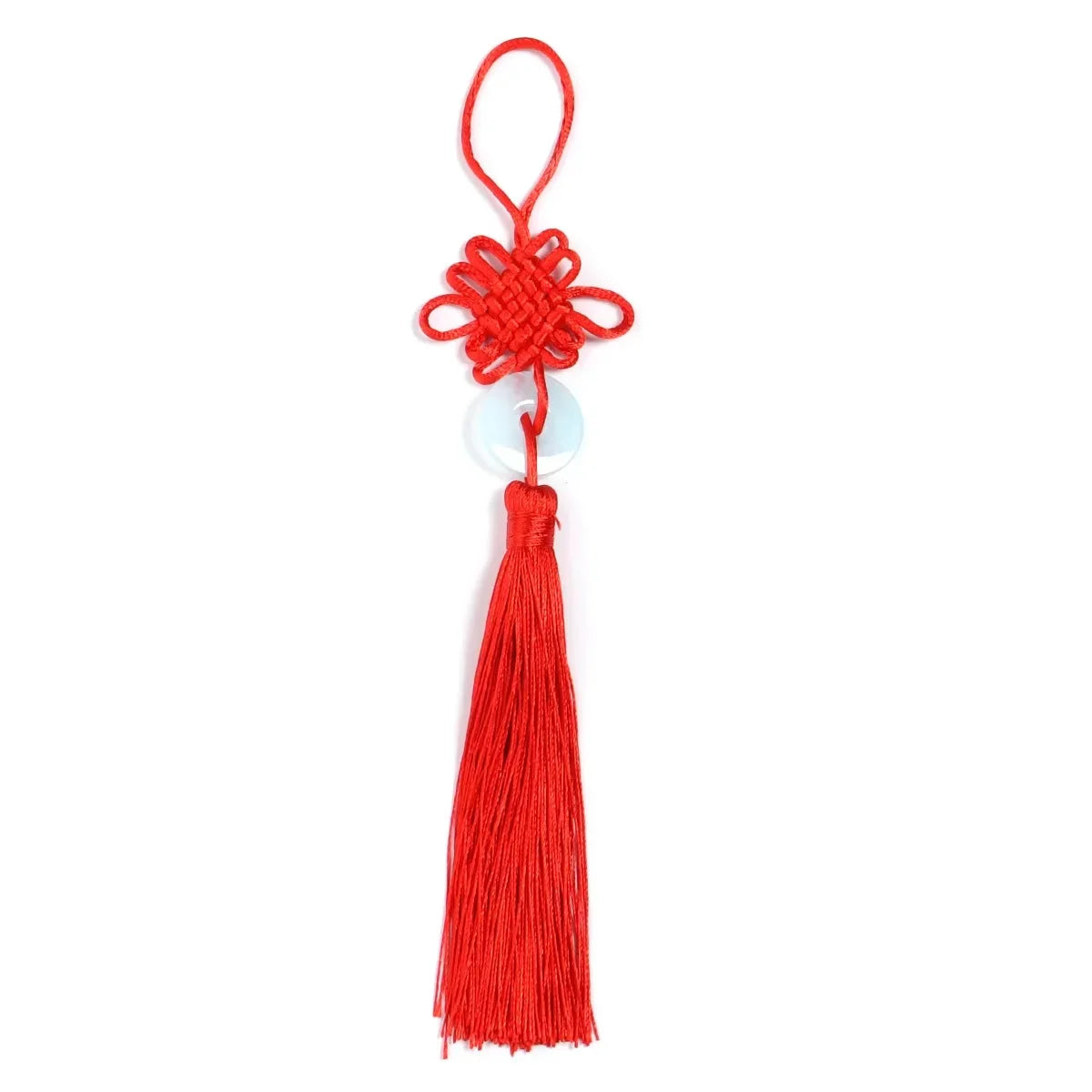 Chinese Knot Silk Tassel Pendant | Lunar New Year Décor Gift