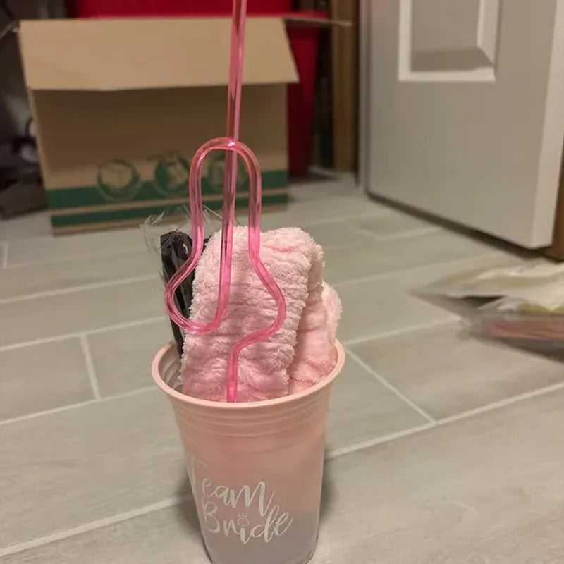 11pc Bride Reusable Straws | Bachelorette Bridal Shower Party