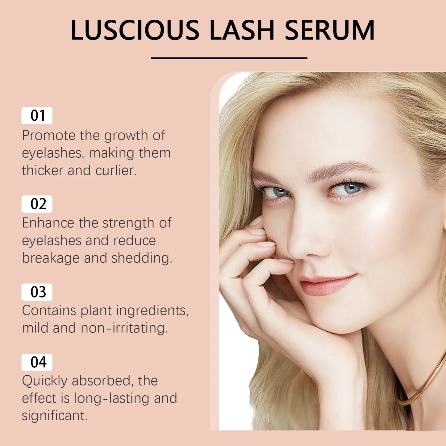 Eelhope Eyelash Growth Serum – Fuller, Longer & Thicker Lashes